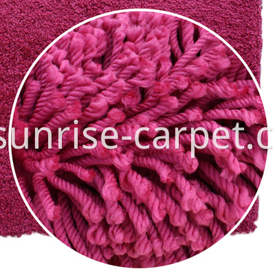 elastic shaggy carpet with low price